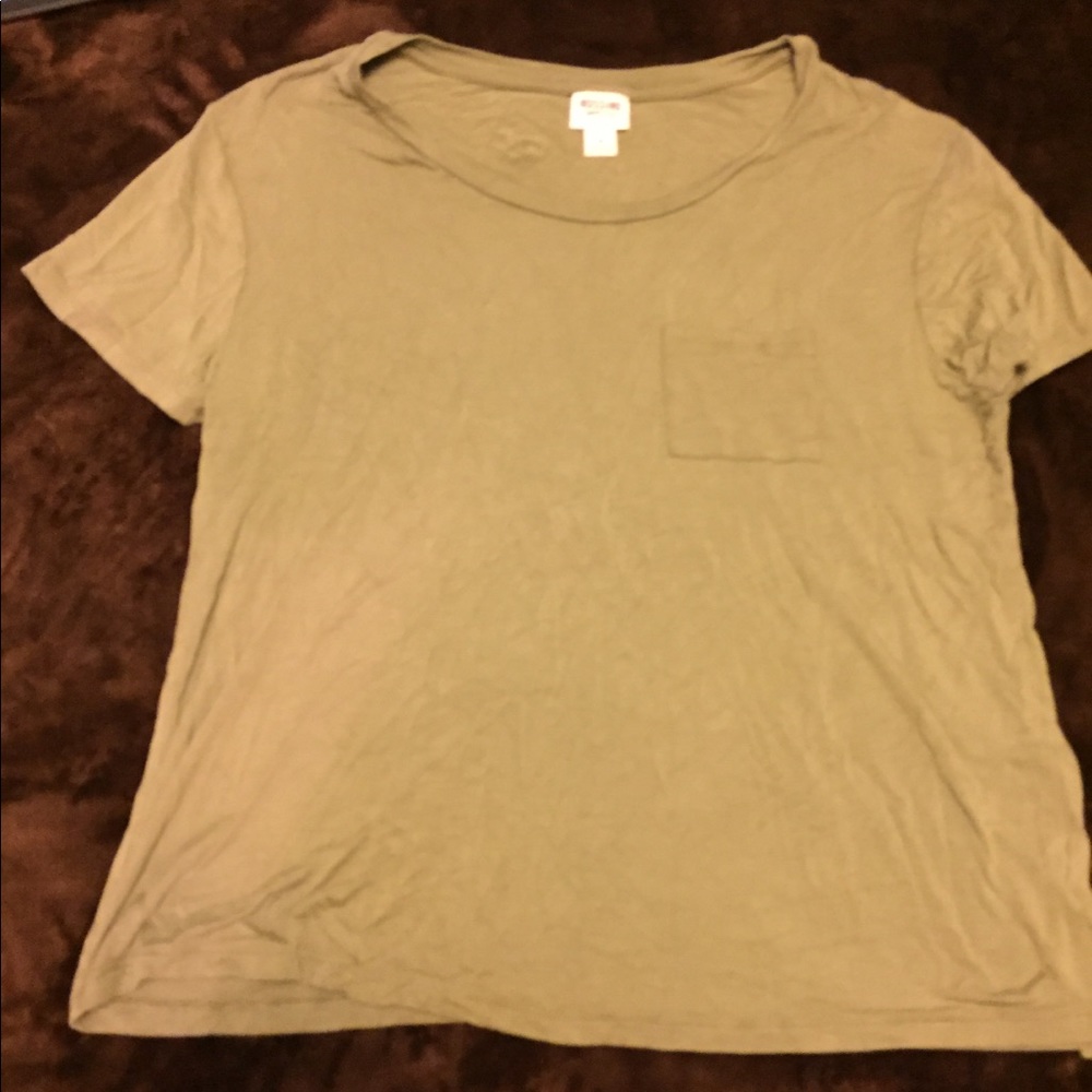 Olive green shirt